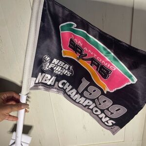 San Antonio Spurs 1999 NBA Champions Flag